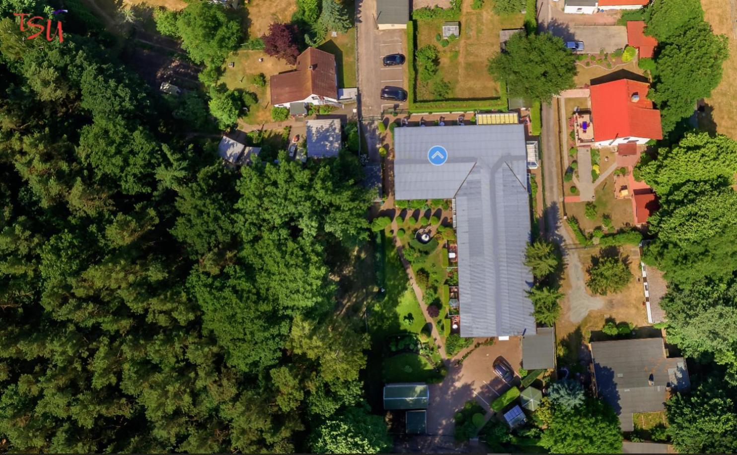 ゼーバート・ヘリングスドルフHaus Am Waldアパートメント エクステリア 写真