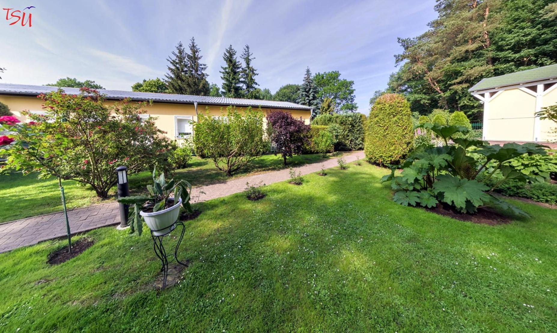 ゼーバート・ヘリングスドルフHaus Am Waldアパートメント エクステリア 写真