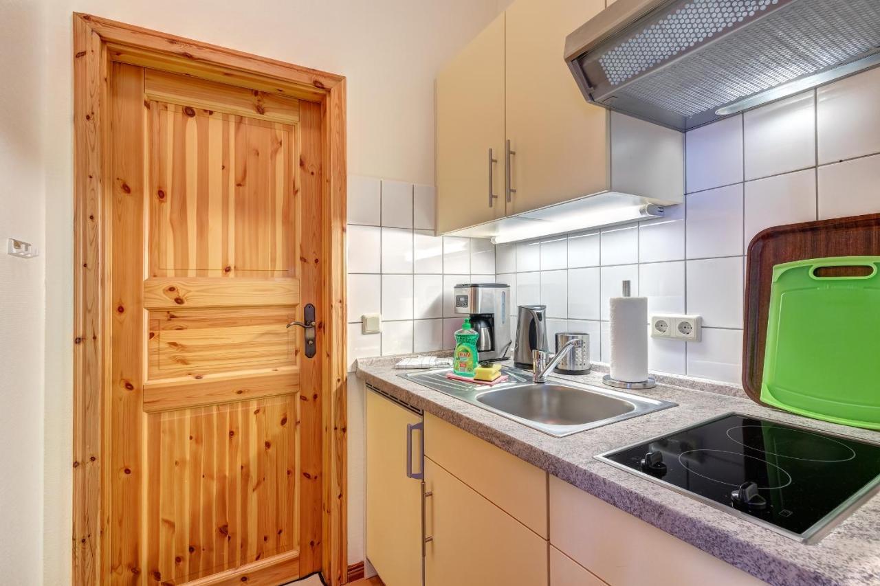 ゼーバート・ヘリングスドルフHaus Am Waldアパートメント エクステリア 写真
