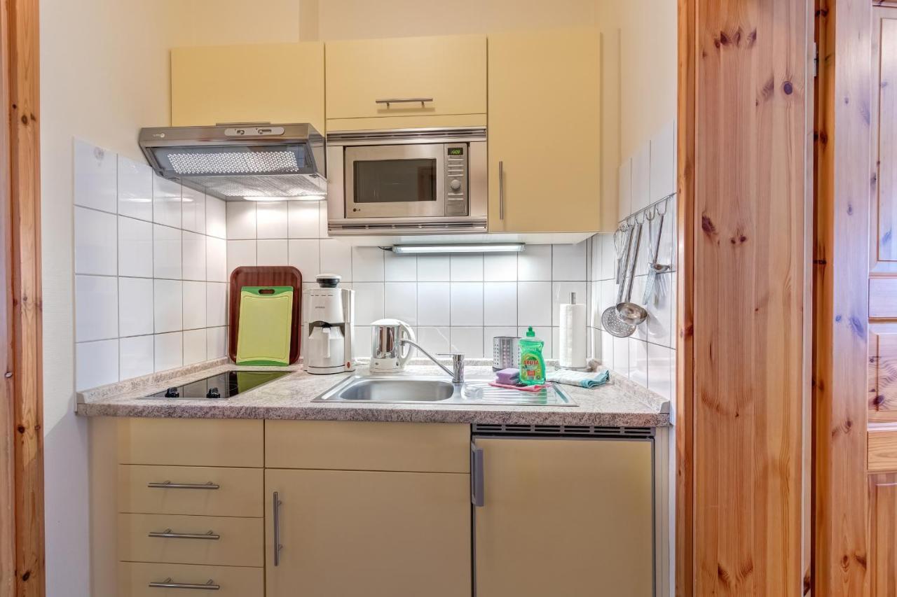 ゼーバート・ヘリングスドルフHaus Am Waldアパートメント エクステリア 写真